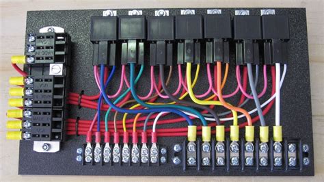 automotive electrical relay box|12v automotive relay panel.